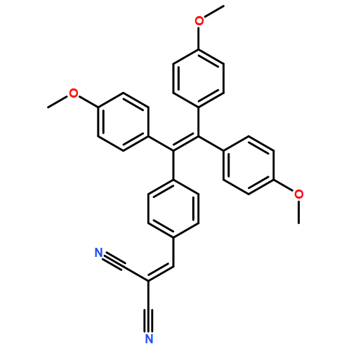 Propanedinitrile, 2-[[4-[1,2,2-tris(4-methoxyphenyl)ethenyl]phenyl]methylene]-