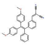 Propanedinitrile, 2-[[3-[2,2-bis(4-methoxyphenyl)-1-phenylethenyl]phenyl]methylene]-