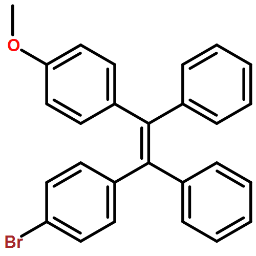 Benzene, 1-bromo-4-[2-(4-methoxyphenyl)-1,2-diphenylethenyl]-