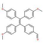 Benzaldehyde, 4-[1,2,2-tris(4-methoxyphenyl)ethenyl]-