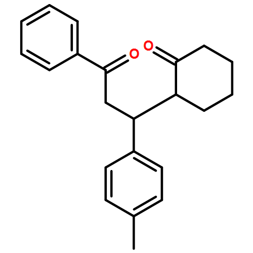 Cyclohexanone, 2-[(1R)-1-(4-methylphenyl)-3-oxo-3-phenylpropyl]-, (2S)-