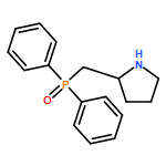 Pyrrolidine, 2-[(diphenylphosphinyl)methyl]-, (2S)-