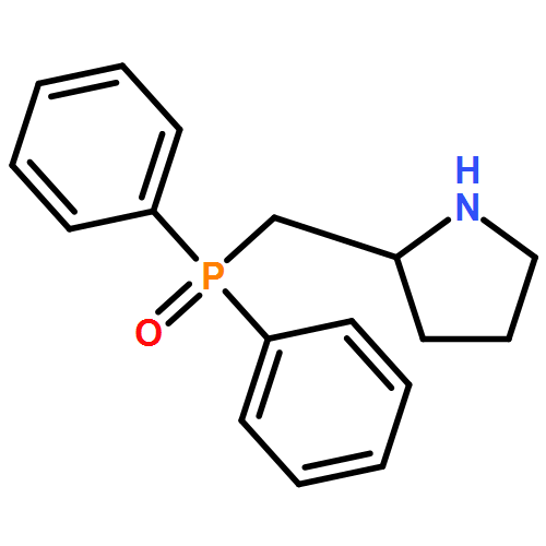 Pyrrolidine, 2-[(diphenylphosphinyl)methyl]-, (2S)-