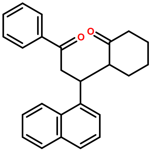 Cyclohexanone, 2-[(1R)-1-(1-naphthalenyl)-3-oxo-3-phenylpropyl]-, (2S)-