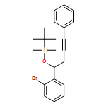 Benzene, 1-bromo-2-[1-[[(1,1-dimethylethyl)dimethylsilyl]oxy]-4-phenyl-3-butyn-1-yl]-