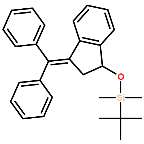 1H-Indene, 1-[[(1,1-dimethylethyl)dimethylsilyl]oxy]-3-(diphenylmethylene)-2,3-dihydro-