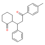 Cyclohexanone, 2-[(1R)-3-(4-methylphenyl)-3-oxo-1-phenylpropyl]-, (2S)-