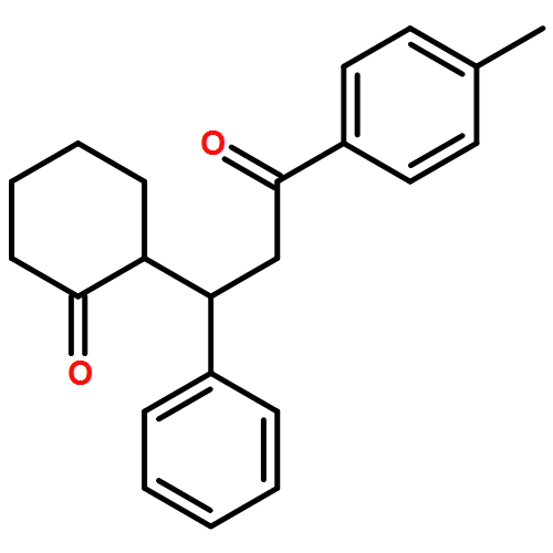 Cyclohexanone, 2-[(1R)-3-(4-methylphenyl)-3-oxo-1-phenylpropyl]-, (2S)-