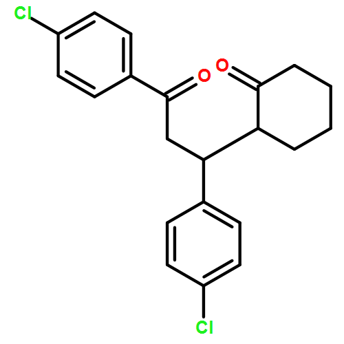 Cyclohexanone, 2-[(1R)-1,3-bis(4-chlorophenyl)-3-oxopropyl]-, (2S)-