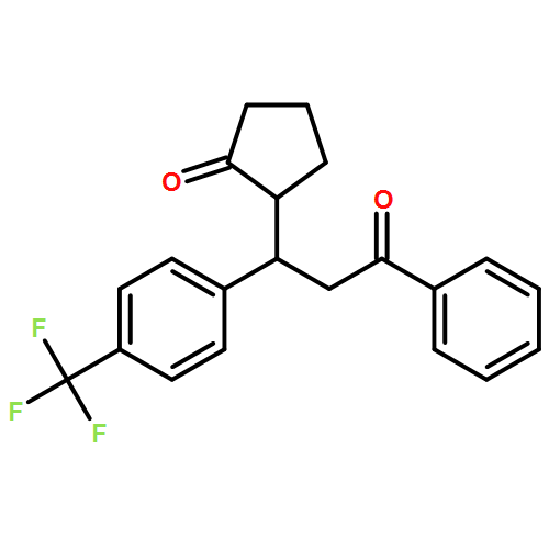 Cyclopentanone, 2-[(1R)-3-oxo-3-phenyl-1-[4-(trifluoromethyl)phenyl]propyl]-, (2S)-