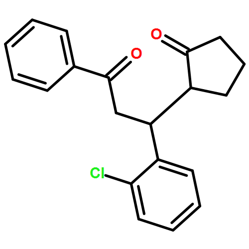 Cyclopentanone, 2-[(1R)-1-(2-chlorophenyl)-3-oxo-3-phenylpropyl]-, (2S)-