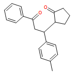 Cyclopentanone, 2-[(1R)-1-(4-methylphenyl)-3-oxo-3-phenylpropyl]-, (2S)-