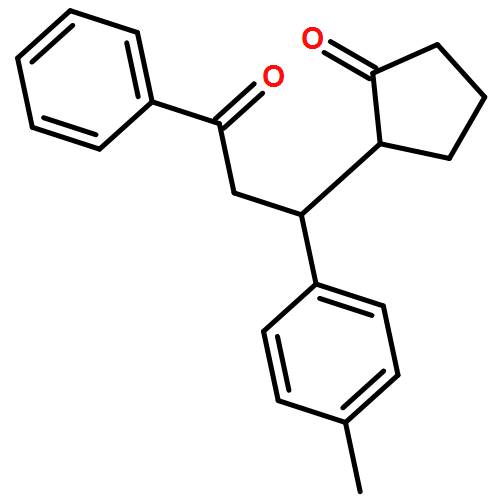 Cyclopentanone, 2-[(1R)-1-(4-methylphenyl)-3-oxo-3-phenylpropyl]-, (2S)-