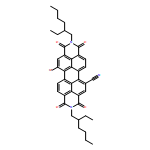 Anthra[2,1,9-def:6,5,10-d'e'f']diisoquinoline-5-carbonitrile, 12-bromo-2,9-bis(2-ethylhexyl)-1,2,3,8,9,10-hexahydro-1,3,8,10-tetraoxo-