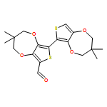 [6,6'-Bi-2H-thieno[3,4-b][1,4]dioxepin]-8-carboxaldehyde, 3,3',4,4'-tetrahydro-3,3,3',3'-tetramethyl-