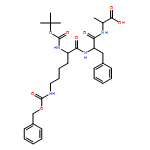 L-Alanine, N2-[(1,1-dimethylethoxy)carbonyl]-N6-[(phenylmethoxy)carbonyl]-L-lysyl-L-phenylalanyl-