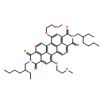 Anthra[2,1,9-def:6,5,10-d'e'f']diisoquinoline-1,3,8,10(2H,9H)-tetrone, 2,9-bis(2-ethylhexyl)-5,12-bis(2-methoxyethoxy)-