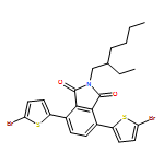 1H-Isoindole-1,3(2H)-dione, 4,7-bis(5-bromo-2-thienyl)-2-(2-ethylhexyl)-