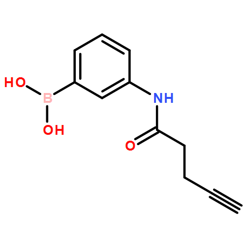 Boronic acid, B-[3-[(1-oxo-4-pentyn-1-yl)amino]phenyl]-