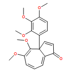 1(3aH)-Azulenone, 4,5-dimethoxy-3a-(2,3,4-trimethoxyphenyl)-