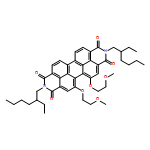 Anthra[2,1,9-def:6,5,10-d'e'f']diisoquinoline-1,3,8,10(2H,9H)-tetrone, 2,9-bis(2-ethylhexyl)-5,6-bis(2-methoxyethoxy)-