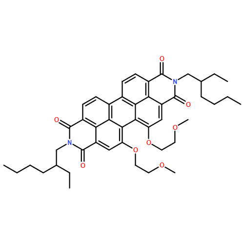 Anthra[2,1,9-def:6,5,10-d'e'f']diisoquinoline-1,3,8,10(2H,9H)-tetrone, 2,9-bis(2-ethylhexyl)-5,6-bis(2-methoxyethoxy)-