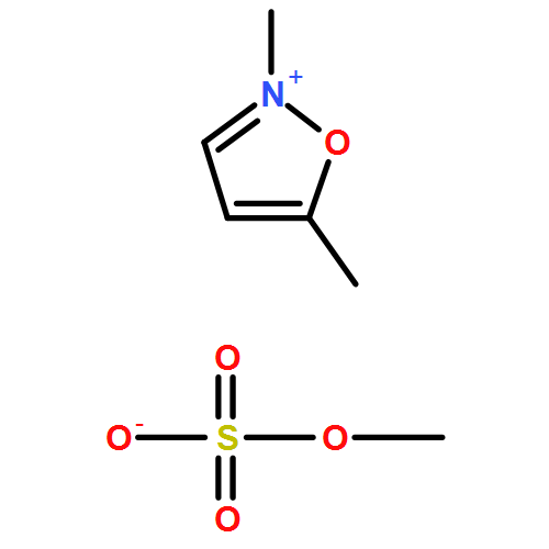 Isoxazolium, 2,5-dimethyl-, methyl sulfate (1:1)