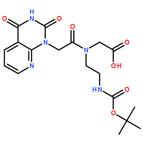 Glycine, N-[2-(3,4-dihydro-2,4-dioxopyrido[2,3-d]pyrimidin-1(2H)-yl)acetyl]-N-[2-[[(1,1-dimethylethoxy)carbonyl]amino]ethyl]-