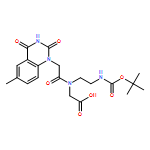 Glycine, N-[2-(3,4-dihydro-6-methyl-2,4-dioxo-1(2H)-quinazolinyl)acetyl]-N-[2-[[(1,1-dimethylethoxy)carbonyl]amino]ethyl]-