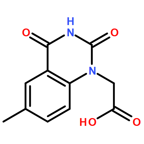 1(2H)-Quinazolineacetic acid, 3,4-dihydro-6-methyl-2,4-dioxo-