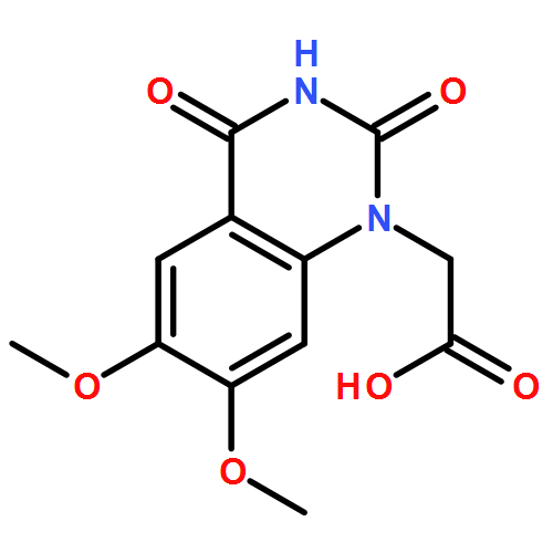 1(2H)-Quinazolineacetic acid, 3,4-dihydro-6,7-dimethoxy-2,4-dioxo-