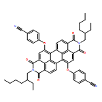 Benzonitrile, 4,4'-[[2,9-bis(2-ethylhexyl)-1,2,3,8,9,10-hexahydro-1,3,8,10-tetraoxoanthra[2,1,9-def:6,5,10-d'e'f']diisoquinoline-5,12-diyl]bis(oxy)]bis-