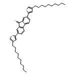 9H-Fluoren-9-one, 2,7-bis(4-decyl-2-thienyl)-