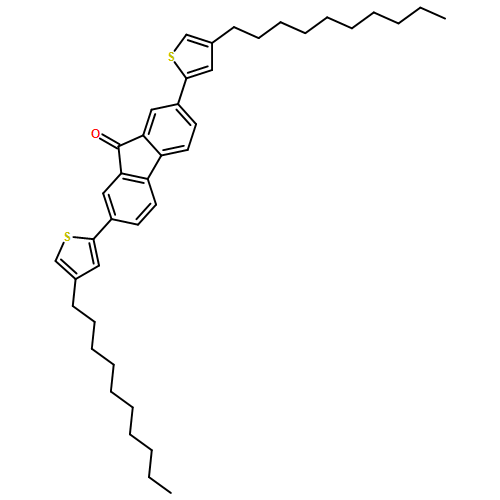 9H-Fluoren-9-one, 2,7-bis(4-decyl-2-thienyl)-