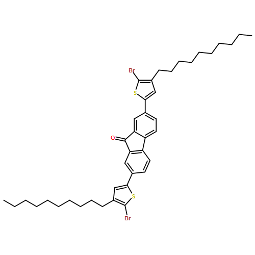 9H-Fluoren-9-one, 2,7-bis(5-bromo-4-decyl-2-thienyl)-