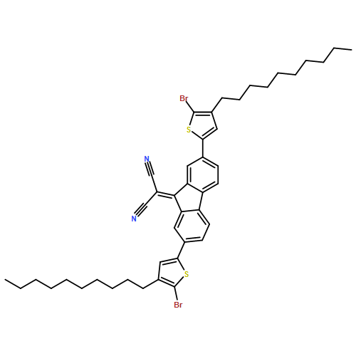 Propanedinitrile, 2-[2,7-bis(5-bromo-4-decyl-2-thienyl)-9H-fluoren-9-ylidene]-