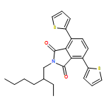 1H-Isoindole-1,3(2H)-dione, 2-(2-ethylhexyl)-4,7-di-2-thienyl-