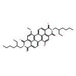 Anthra[2,1,9-def:6,5,10-d'e'f']diisoquinoline-1,3,8,10(2H,9H)-tetrone, 5-bromo-2,9-bis(2-ethylhexyl)-12-methoxy-