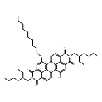 Anthra[2,1,9-def:6,5,10-d'e'f']diisoquinoline-1,3,8,10(2H,9H)-tetrone, 5-bromo-12-(decyloxy)-2,9-bis(2-ethylhexyl)-