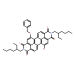 Anthra[2,1,9-def:6,5,10-d'e'f']diisoquinoline-1,3,8,10(2H,9H)-tetrone, 5-bromo-2,9-bis(2-ethylhexyl)-12-(phenylmethoxy)-