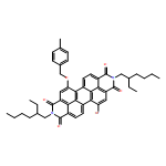 Anthra[2,1,9-def:6,5,10-d'e'f']diisoquinoline-1,3,8,10(2H,9H)-tetrone, 5-bromo-2,9-bis(2-ethylhexyl)-12-[(4-methylphenyl)methoxy]-