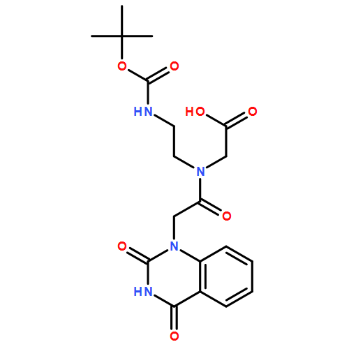 Glycine, N-[2-(3,4-dihydro-2,4-dioxo-1(2H)-quinazolinyl)acetyl]-N-[2-[[(1,1-dimethylethoxy)carbonyl]amino]ethyl]-