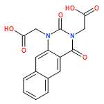 Benzo[g]quinazoline-1,3(2H,4H)-diacetic acid, 2,4-dioxo-