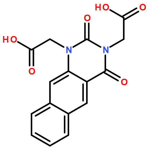 Benzo[g]quinazoline-1,3(2H,4H)-diacetic acid, 2,4-dioxo-