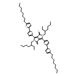 Pyrrolo[3,4-c]pyrrole-1,4-dione, 2,5-bis(2-ethylhexyl)-2,5-dihydro-3,6-bis(5'-octyl[2,2'-bithiophen]-5-yl)-