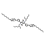 Pyrrolo[3,4-c]pyrrole-1,4-dione, 2,5-bis(2-ethylhexyl)-2,5-dihydro-3,6-bis[5-(5-octylthieno[3,2-b]thien-2-yl)-2-thienyl]-