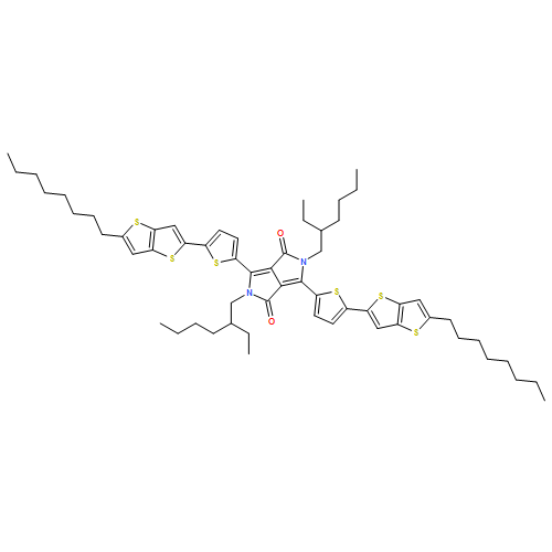 Pyrrolo[3,4-c]pyrrole-1,4-dione, 2,5-bis(2-ethylhexyl)-2,5-dihydro-3,6-bis[5-(5-octylthieno[3,2-b]thien-2-yl)-2-thienyl]-