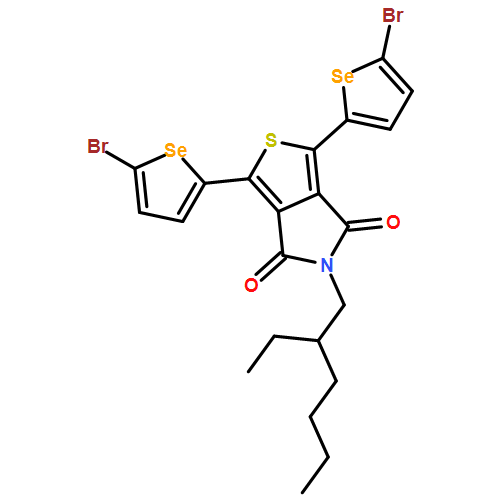 4H-Thieno[3,4-c]pyrrole-4,6(5H)-dione, 1,3-bis(5-bromoselenophene-2-yl)-5-(2-ethylhexyl)-