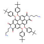 Anthra[2,1,9-def:6,5,10-d'e'f']diisoquinoline-1,3,8,10(2H,9H)-tetrone, 2,9-bis(3-aminopropyl)-5,6,12,13-tetrakis[4-(1,1-dimethylethyl)phenoxy]-