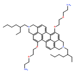 Ethanamine, 2,2'-[[2,9-bis(2-ethylhexyl)-1,2,3,8,9,10-hexahydroanthra[2,1,9-def:6,5,10-d'e'f']diisoquinoline-5,12-diyl]bis(oxy-2,1-ethanediyloxy)]bis-